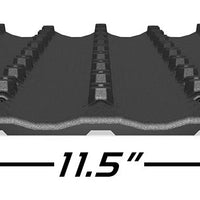 Caliber Lowpro Grip Glides Wide 11.5’’ 4/pk Extension Set - Snowmobile Collection