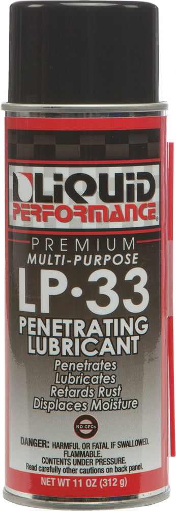 Liquid Performance Lp-33 Multi-purpose Penetrating Lubricant 11oz - Harddrive Products