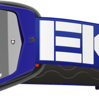 Eks Brand Lucid Caliber Goggle Royal Blue Silver Mirror Lens - Light - Bicycle Collection