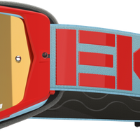 Eks Brand Lucid Caliber Goggle Royal Blue Silver Mirror Lens - Light - Bicycle Collection