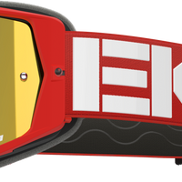 Eks Brand Lucid Caliber Goggle Royal Blue Silver Mirror Lens - Light - Bicycle Collection