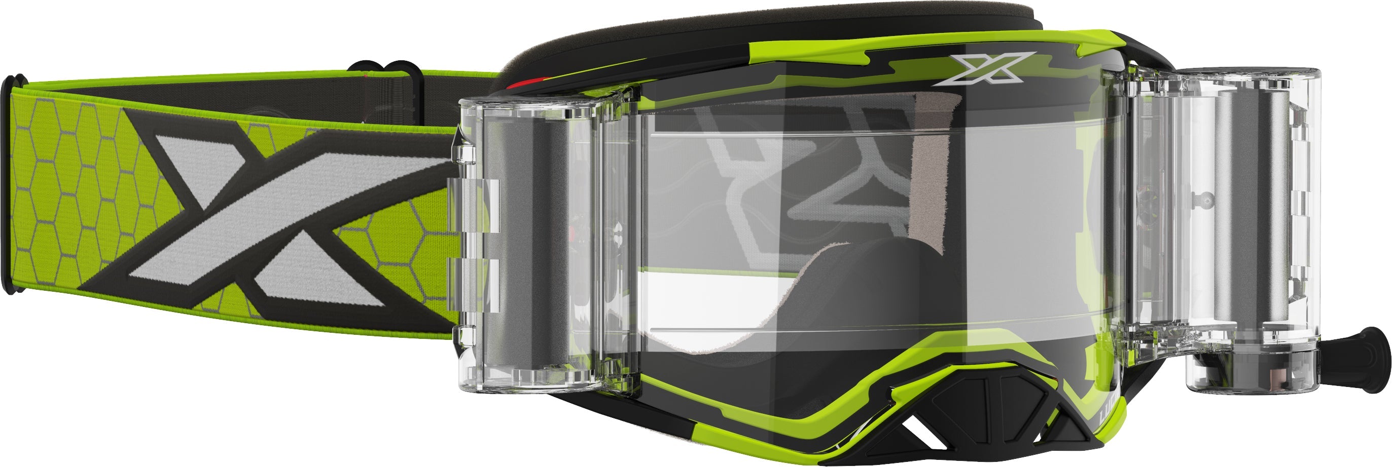 Eks Brand Lucid Goggle Race Pack Yellow Zip Off Clear - Apparel Collection