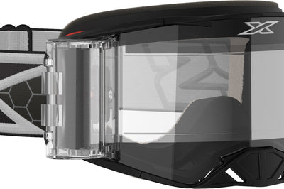 Eks Brand Lucid Goggle Race Pack Yellow Zip Off Clear - Black/White - Apparel Collection