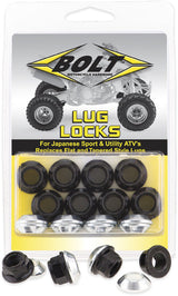 Bolt Lug-locks Black - Tires & Wheels