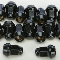 AWC Lug Nuts Black Pol 3/8’’ 24 60’ Tapered 16/Pk - Wheel Components