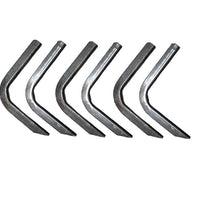 LUND Lund 00-05 Ford Excursion EZ Running Board Mounting Bracket Kit - Brite - Fabrication