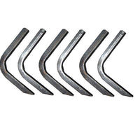 LUND Lund 00-05 Ford Excursion EZ Running Board Mounting Bracket Kit - Brite - Fabrication