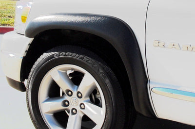 LUND Lund 02-08 Dodge Ram 1500 Ex-Extrawide Style Textured Elite Series Fender Flares - Black (4 Pc.) - & Trim