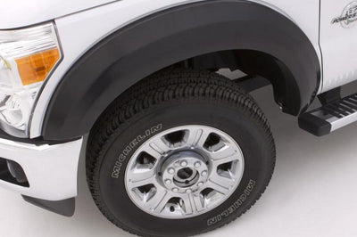 LUND Lund 02-08 Dodge Ram 1500 Ex-Extrawide Style Textured Elite Series Fender Flares - Black (4 Pc.) - & Trim
