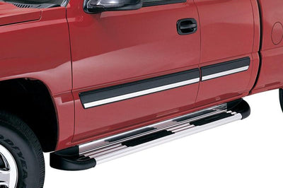 LUND Lund 02-08 Dodge Ram 1500 Quad Cab (80in) TrailRunner Extruded Multi-Fit Running Boards - Black - Nerf Bars &