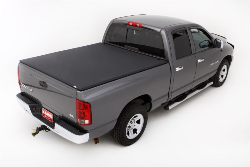 LUND Lund 02-17 Dodge Ram 1500 (6.5ft. Bed Excl. Rambox) Genesis Elite Tri-Fold Tonneau Cover - Black - Covers
