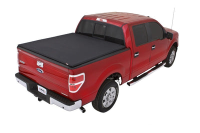 LUND Lund 04-14 Ford F-150 (5.5ft. Bed) Genesis Elite Tri-Fold Tonneau Cover - Black - Covers
