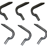LUND Lund 04-14 Ford F-150 SuperCab (80in) EZ Running Board Mounting Bracket Kit - Brite - Fabrication