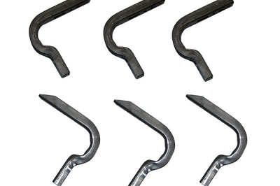 LUND Lund 04-14 Ford F-150 SuperCab (80in) EZ Running Board Mounting Bracket Kit - Brite - Fabrication