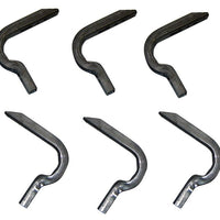 LUND Lund 04-14 Ford F-150 SuperCab (80in) EZ Running Board Mounting Bracket Kit - Brite - Fabrication