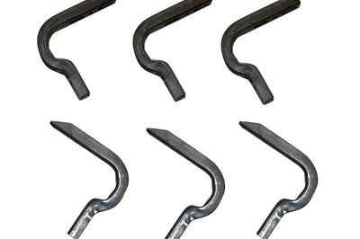 LUND Lund 04-14 Ford F-150 SuperCab (80in) EZ Running Board Mounting Bracket Kit - Brite - Fabrication