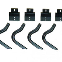 LUND Lund 04-14 Ford F-150 SuperCab (80in) EZ Running Board Mounting Bracket Kit - Brite - Fabrication