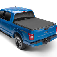 LUND Lund 04-17 Nissan Titan (5.5ft. Bed w/o Box) Genesis Elite Tri-Fold Tonneau Cover - Black - Covers