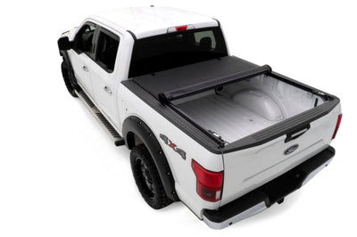 LUND Lund 04-18 Ford F-150 (5.5ft. Bed) Genesis Roll Up Tonneau Cover - Black - Covers