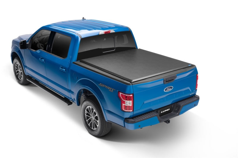 LUND Lund 04-18 Ford F-150 (8ft. Bed) Genesis Roll Up Tonneau Cover - Black - Covers