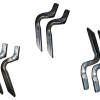 LUND Lund 05-17 Toyota Tacoma Double Cab EZ Running Board Mounting Bracket Kit - Brite - Fabrication