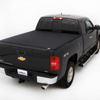 LUND Lund 07-13 Chevy Silverado 1500 (6.5ft. Bed) Genesis Elite Tri-Fold Tonneau Cover - Black - Covers