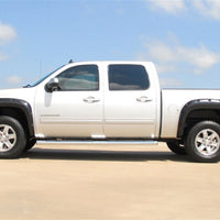 LUND Lund 07-13 GMC Sierra 1500 RX-Rivet Style Smooth Elite Series Fender Flares - Black (4 Pc.) - & Trim