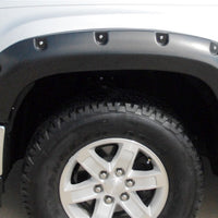 LUND Lund 07-13 GMC Sierra 1500 RX-Rivet Style Smooth Elite Series Fender Flares - Black (4 Pc.) - & Trim