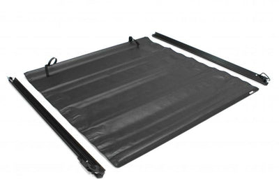 LUND Lund 07-17 Chevy Silverado 1500 (8ft. Bed) Genesis Roll Up Tonneau Cover - Black - Covers