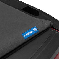 LUND Lund 07-17 Chevy Silverado 1500 (8ft. Bed) Genesis Roll Up Tonneau Cover - Black - Covers