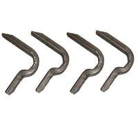 LUND Lund 07-17 Chevy Silverado 1500 Std. Cab EZ Running Board Mounting Bracket Kit - Brite - Fabrication