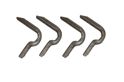 LUND Lund 07-17 Chevy Silverado 1500 Std. Cab EZ Running Board Mounting Bracket Kit - Brite - Fabrication