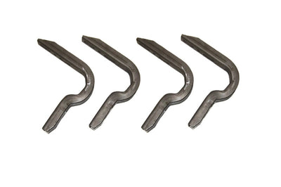 LUND Lund 07-17 Chevy Silverado 1500 Std. Cab EZ Running Board Mounting Bracket Kit - Brite - Fabrication