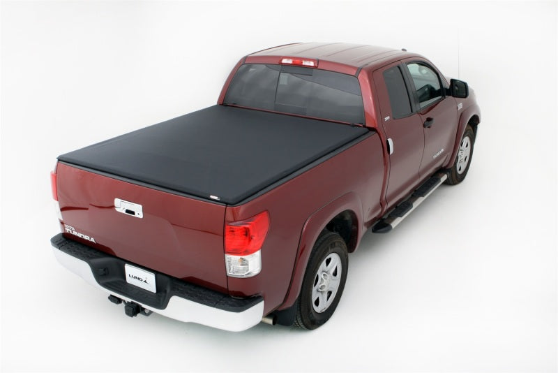LUND Lund 07-17 Toyota Tundra (5.5ft. Bed) Genesis Elite Tri-Fold Tonneau Cover - Black - Covers