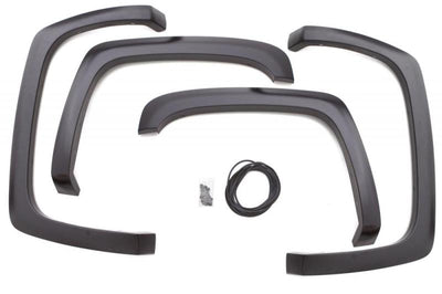 LUND Lund 09-17 Dodge Ram 1500 SX-Sport Style Smooth Elite Series Fender Flares - Black (4 Pc.) - & Trim