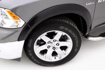 LUND Lund 09-17 Dodge Ram 1500 SX-Sport Style Smooth Elite Series Fender Flares - Black (4 Pc.) - & Trim
