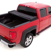 LUND Lund 14-17 Chevy Silverado 1500 (8ft. Bed) Genesis Elite Tri-Fold Tonneau Cover - Black - Covers