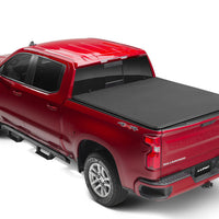 LUND Lund 14-17 Chevy Silverado 1500 (8ft. Bed) Genesis Elite Tri-Fold Tonneau Cover - Black - Covers