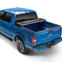 LUND Lund 15-18 Ford F-150 (5.5ft. Bed) Genesis Elite Tri-Fold Tonneau Cover - Black - Covers