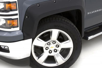 LUND Lund 16-17 Toyota Tacoma RX-Rivet Style Textured Elite Series Fender Flares - Black (4 Pc.) - & Trim