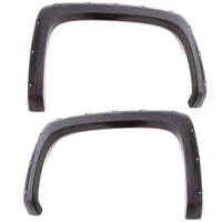 LUND Lund 16-17 Toyota Tacoma RX-Rivet Style Textured Elite Series Fender Flares - Black (4 Pc.) - & Trim