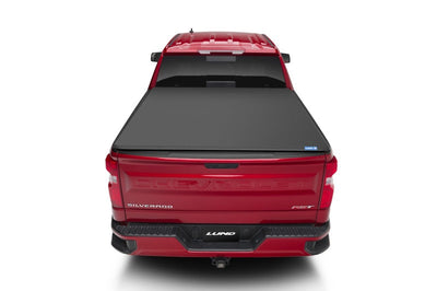 LUND Lund 19-23 Chevrolet Silverado 1500 6.5ft Bed Genesis Elite Tri-Fold Tonneau - Black - Covers