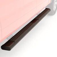 LUND Lund 2019 Chevy Silverado 1500 Crew Cab 6in. Oval Straight Steel Nerf Bars - Black - & Running Boards