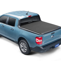 LUND Lund 2022 + Ford Maverick (4.5ft. Bed) Genesis Elite Tri-Fold Tonneau Cover - Black - Covers