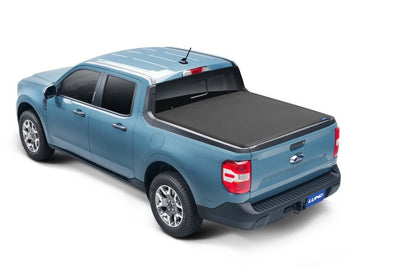 LUND Lund 2022 + Ford Maverick (4.5ft. Bed) Genesis Elite Tri-Fold Tonneau Cover - Black - Covers