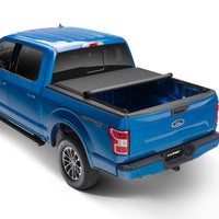 LUND Lund 21 + Ford F-150 Genesis Elite Tri-Fold Tonneau Cover - Black - Covers