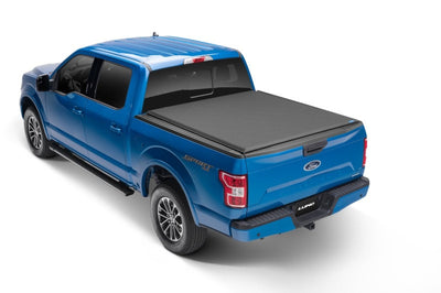 LUND Lund 21 + Ford F-150 Genesis Elite Tri-Fold Tonneau Cover - Black - Covers