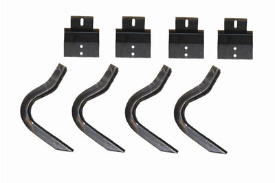 LUND Lund 95-03 Chevy S10 Blazer (2Dr) EZ Running Board Mounting Bracket Kit - Brite - Fabrication