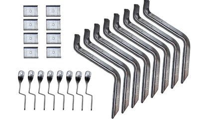 LUND Lund 96-99 Chevy Tahoe EZ Running Board Mounting Bracket Kit - Brite - Fabrication