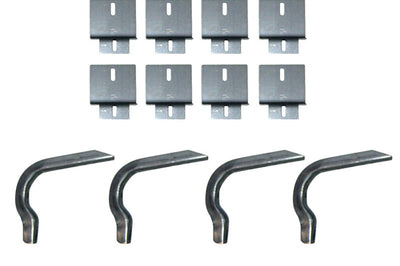 LUND Lund 97-09 Ford Expedition EZ Running Board Mounting Bracket Kit - Brite - Fabrication